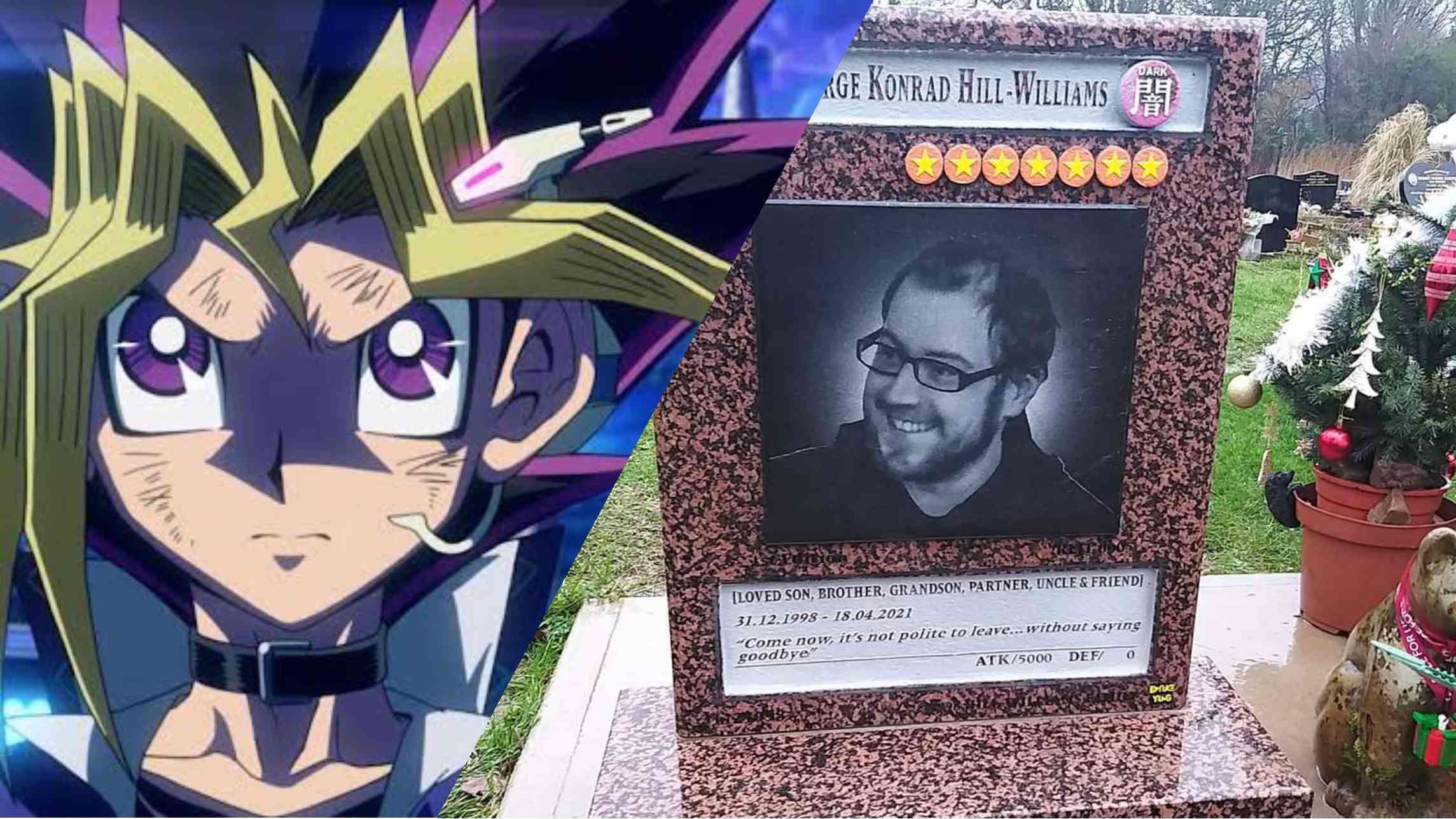 Mother Makes A Yu-gi-oh Tombstone For Her Deceased Son