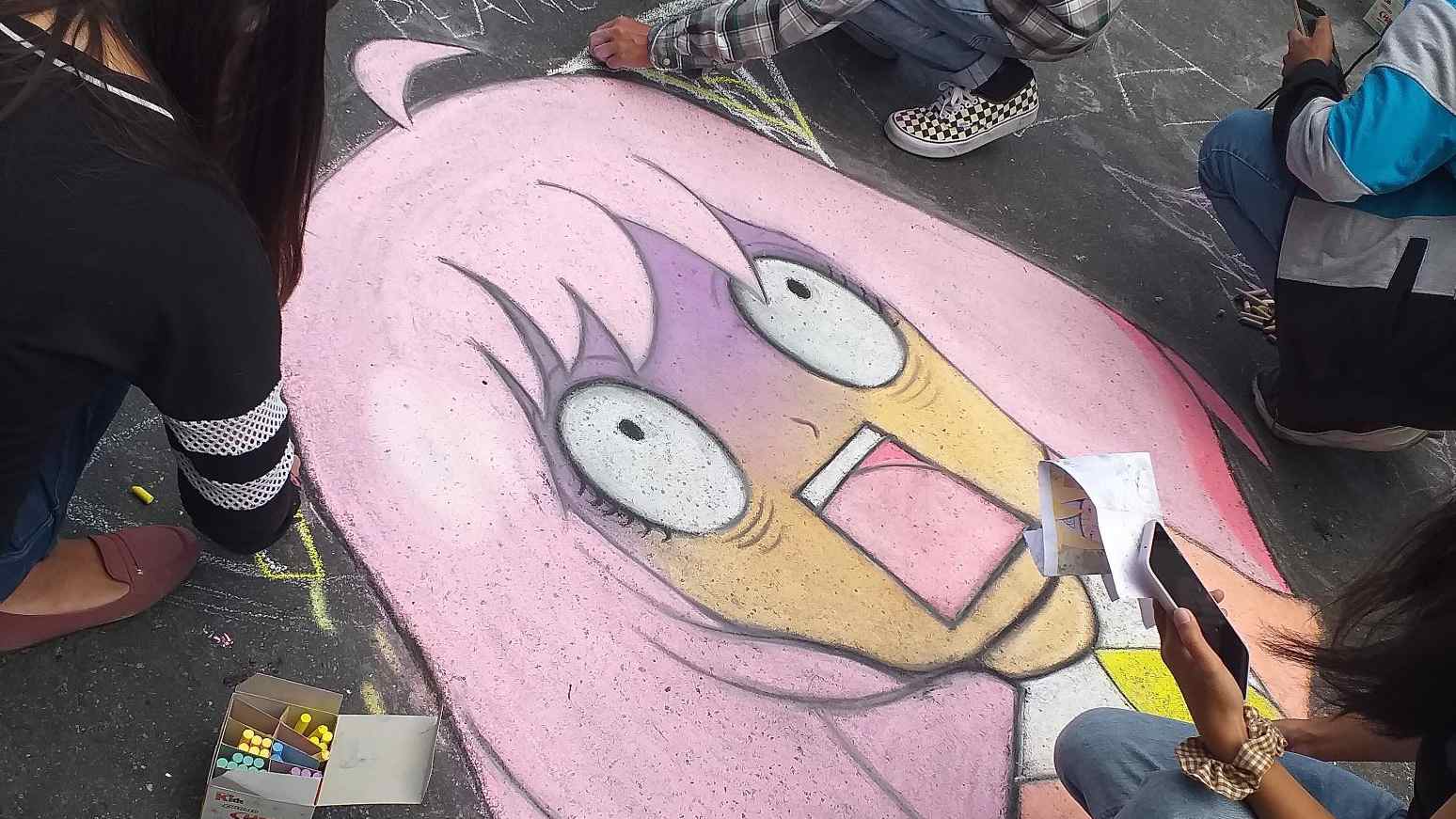Anya’s Drawing on Phillipines Road Goes Viral
