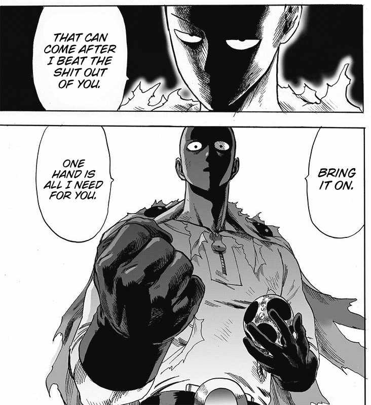 One Punch Man chapter 167 saitama