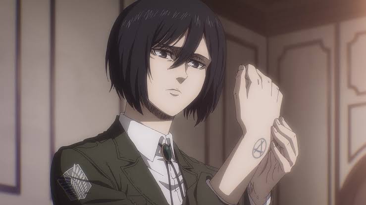 sexiest anime girl mikasa