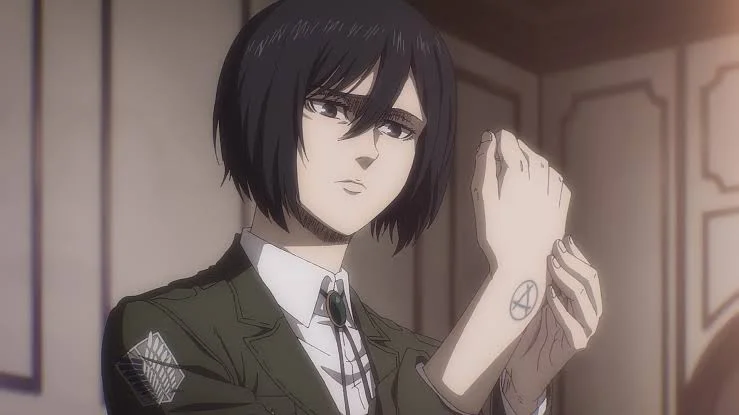 sexiest anime girl mikasa