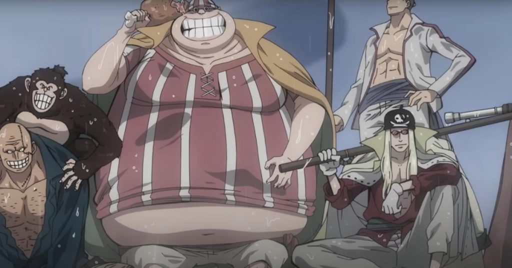 one piece red hair pirates
