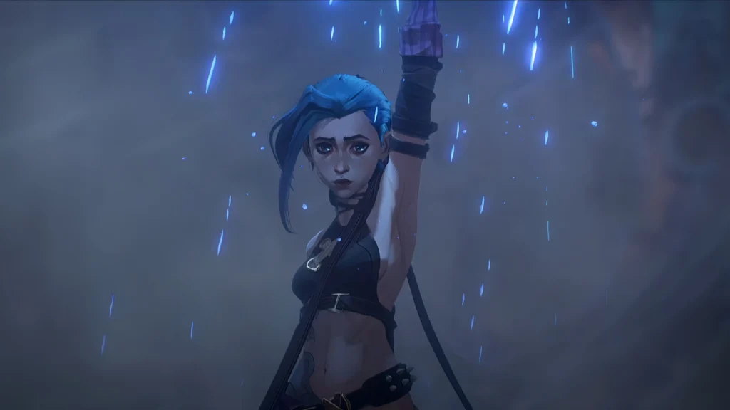 Arcane League of Legends Anime Jinx