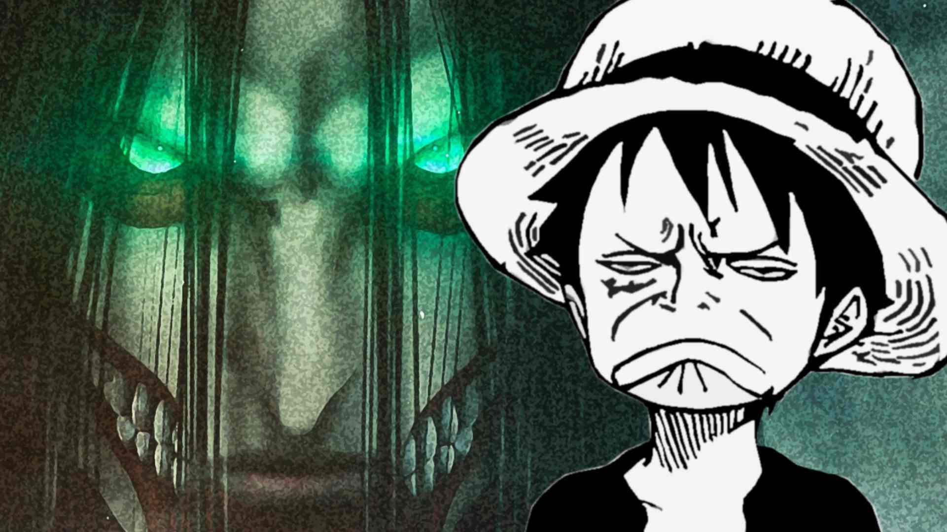 One Piece attack on titan dropped manga