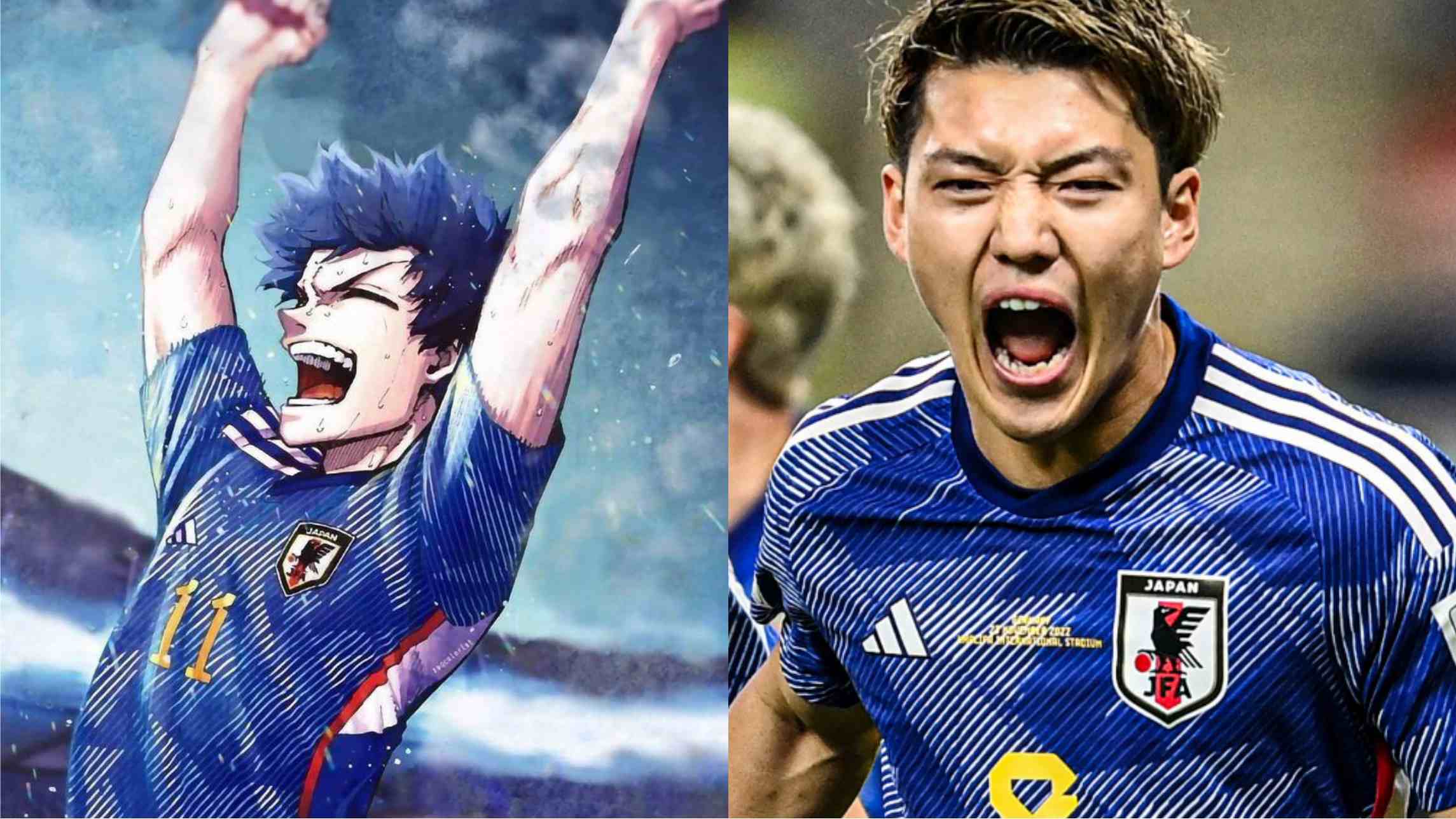 Japan makes World Cup miracles happen in Blue Lock jerseys
