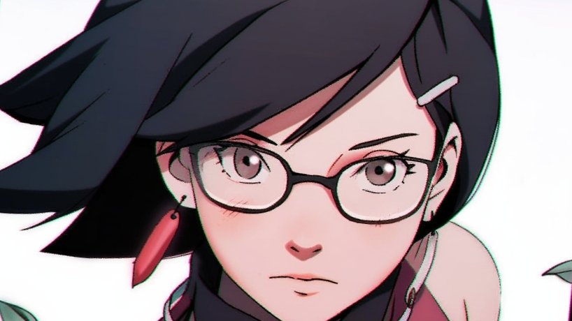 sarada timeskip design  #mangaanimation #boruto