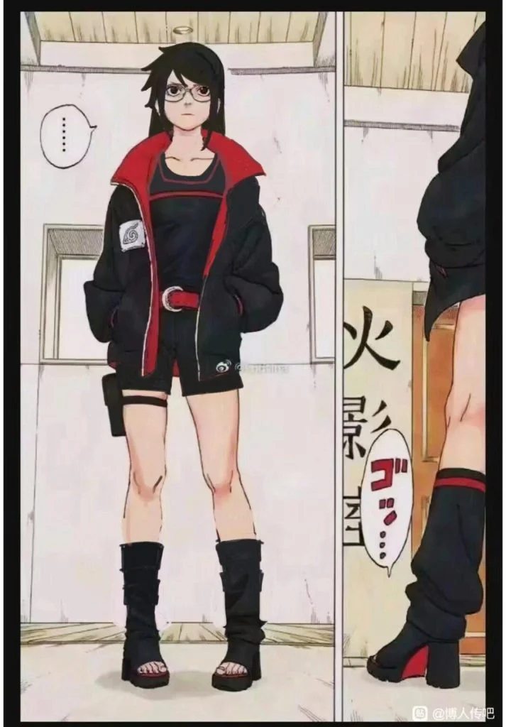 Mangekyo Sharingan redesign for Sarada Uchiha in Boruto