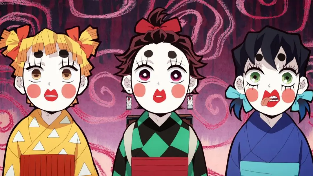 Demon slayer urinate in cinema